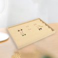 thumbnail image 4 of lionlar Stackable Jewelry Tray Burlap Inserts Trays Organizer Box Display Holder Jewelry Earrings Tray, 4 of 7