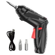 Electric Screwdriver, 2PCS Electric Screwdriver Set 3.6V Cordless Electric Drill Screwdriver Kit Portable Repair Tool High Precision Power