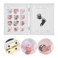 thumbnail image 2 of Baby Picture Frame Newborn Handprint Footprint Frame Baby Milestone Picture Frame, 2 of 8