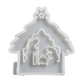 thumbnail image 1 of TopLLC Baking Molds Nativity Casting Mould Nativity Set Casting Moulds For Casting Plaster Mould Christmas Nativity Moulds Table Decorations Silicone mold, 1 of 2