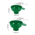 thumbnail image 2 of Home Canning Funnel Tools Set of Two for Wide or Regular Mouth Jars Transfer Funnel for Kitchen Use Durable Lightweight and Easy to Clean Suitable for Jam Oil Powders and Liquids for Home Canning and, 2 of 4