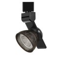 thumbnail image 1 of Benjara BM223664 12W Integrated LED Metal Track Fixture with Mesh Head, Black & Bronze, 1 of 5