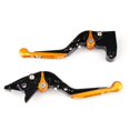 thumbnail image 2 of Leviers de Frein Pliables et Extensibles Réglables pour Yamaha MT-01 V-MAX Or, 2 of 2