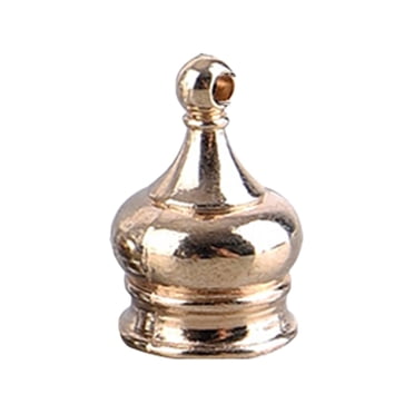 Liquidation! Embout de Lampe beishanbush pour Abat-Jour Embouts de Lampe Capuchon d'Embout de Lampe Bouton Décoration de Lampe Capuchons à Vis Remplacement pour Lampe de Sol Lampe de Table Harpes Bronze Taille Unique Multicolore