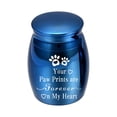 thumbnail image 2 of Urne pour Animaux Pot Commémoratif Chats Chien Produits Funéraires Urne en Alliage Scellée, 2 of 6