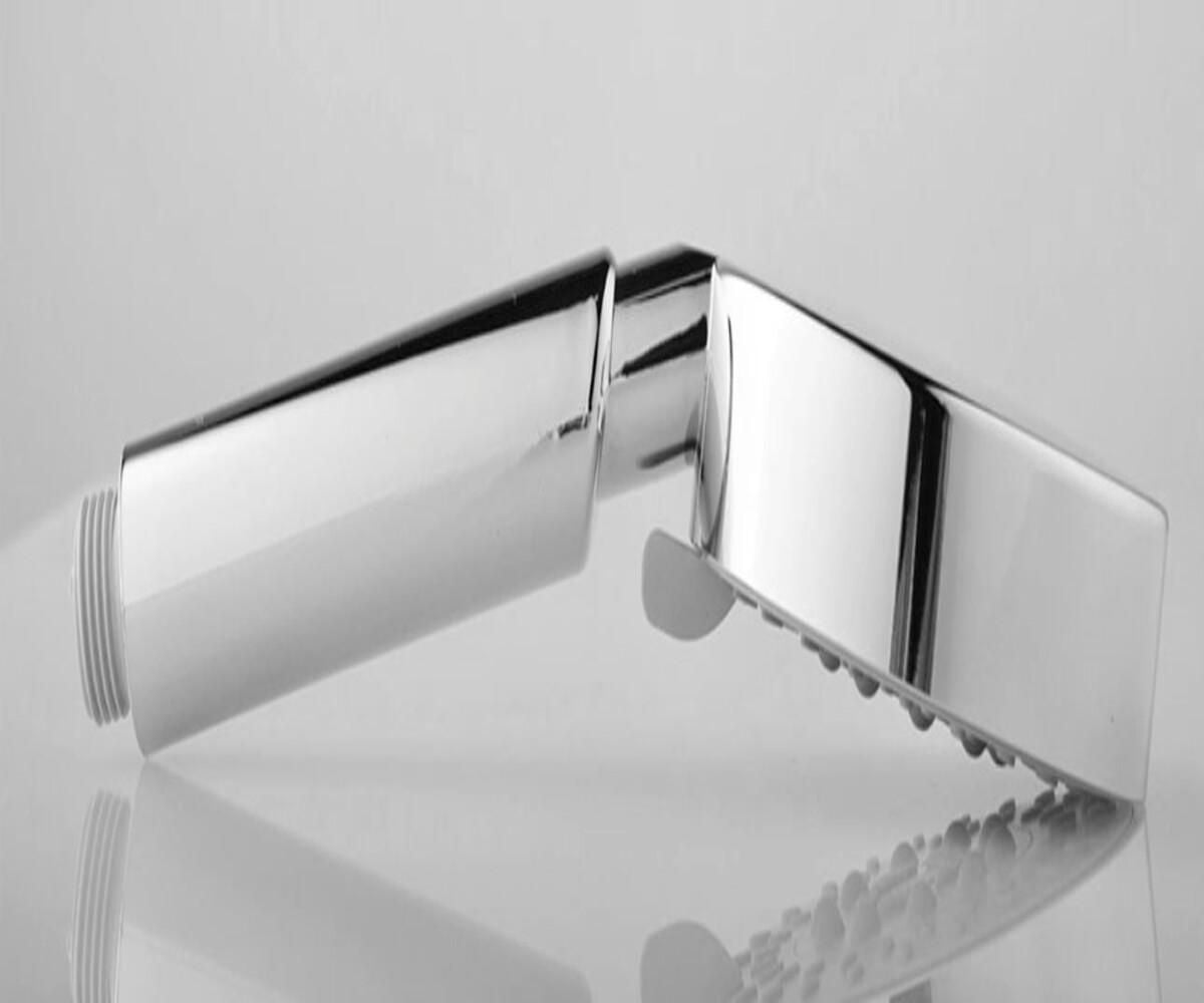 DROP Bath and Kitchen 3 Spray Rainfall Hand Shower Head in Chrome - DR091040