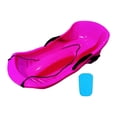 thumbnail image 1 of Lipstore Snow Sled Classic Wear Resistant with Pull Rope Thickened with Brakes Sledge Pink, 1 of 8