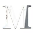 thumbnail image 1 of English Letters Mirror Sticker 3D Acrylic English Letters Mirror Sticker Alphabet Mirrored Decals DIY Room Home Decoration Wallpaper, 1 of 2