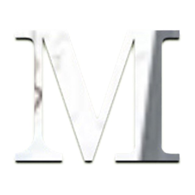 English Letters Mirror Sticker 3D Acrylic English Letters Mirror Sticker Alphabet Mirrored Decals DIY Room Home Decoration Wallpaper