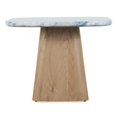 thumbnail image 2 of Bowery Hill Low Nesting Table with Quartz Stone Top and Oak Base, 2 of 11
