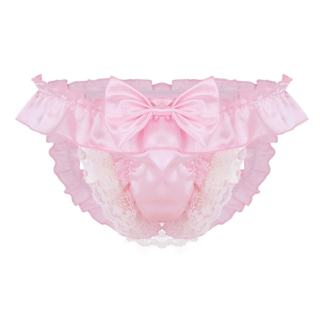 Birdeem Culottes Aguichant en Dentelle pour Hommes, Fessier Ouvert, String Bas, String, sous-Vêtements, Culottes