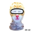 thumbnail image 3 of Visage pour Cyclisme - Visage d'Animal 3D avec Oreilles pour Festivals de Musique, Raves, Fêtes d'Halloween, Activités Extérieures, 3 of 3