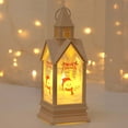 thumbnail image 1 of LED Electronic Candle Castle Lantern Night Light, Battery-Operated Tabletop Decor for Christmas Windo Display and Holiday Party Centerpiece, 1 of 1