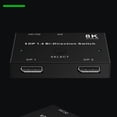 thumbnail image 4 of Diviseur Convertisseur DP 1.4 Manuel Displayport 8K60Hz Commutateur Bidirectionnel Affichages, 4 of 10