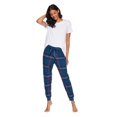 thumbnail image 2 of George Women's Flannel Sleep Jogger, 2 of 6