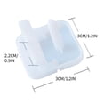 thumbnail image 1 of Agiferg Infant Electric Shock Prevention Two-hole And Three-hole Power Socket Cover Socket Protection Cover（10pcs）, 1 of 2