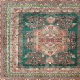 thumbnail image 1 of Ahgly Company Indoor Square Traditional Reddish Brown Persian Area Rugs, 10' Square, 1 of 6