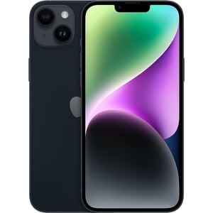 Rénovés Apple iPhone 14 Plus A2632 (Entièrement déverrouillé) 256GB Midnight (Catégorie A)