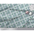 thumbnail image 2 of Soimoi Polyester Crepe Fabric Diagonal Check Fabric Prints by Yard 52 Inch Wide, 2 of 5