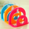 thumbnail image 1 of Ruiboury Kitchen Sink Suction Holder Sponges - simply find simply Scrubbers Soap Storage Rack Suction Cup Bathroom Drying Rag Organizer, 1 of 9