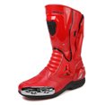 thumbnail image 3 of JG WOLVES - Motorcycle Boots - All-Season Comfort & Adventure - Waterproof Touring & Off-Road Riding Shoes - For Men & Women,Red,45, 3 of 25
