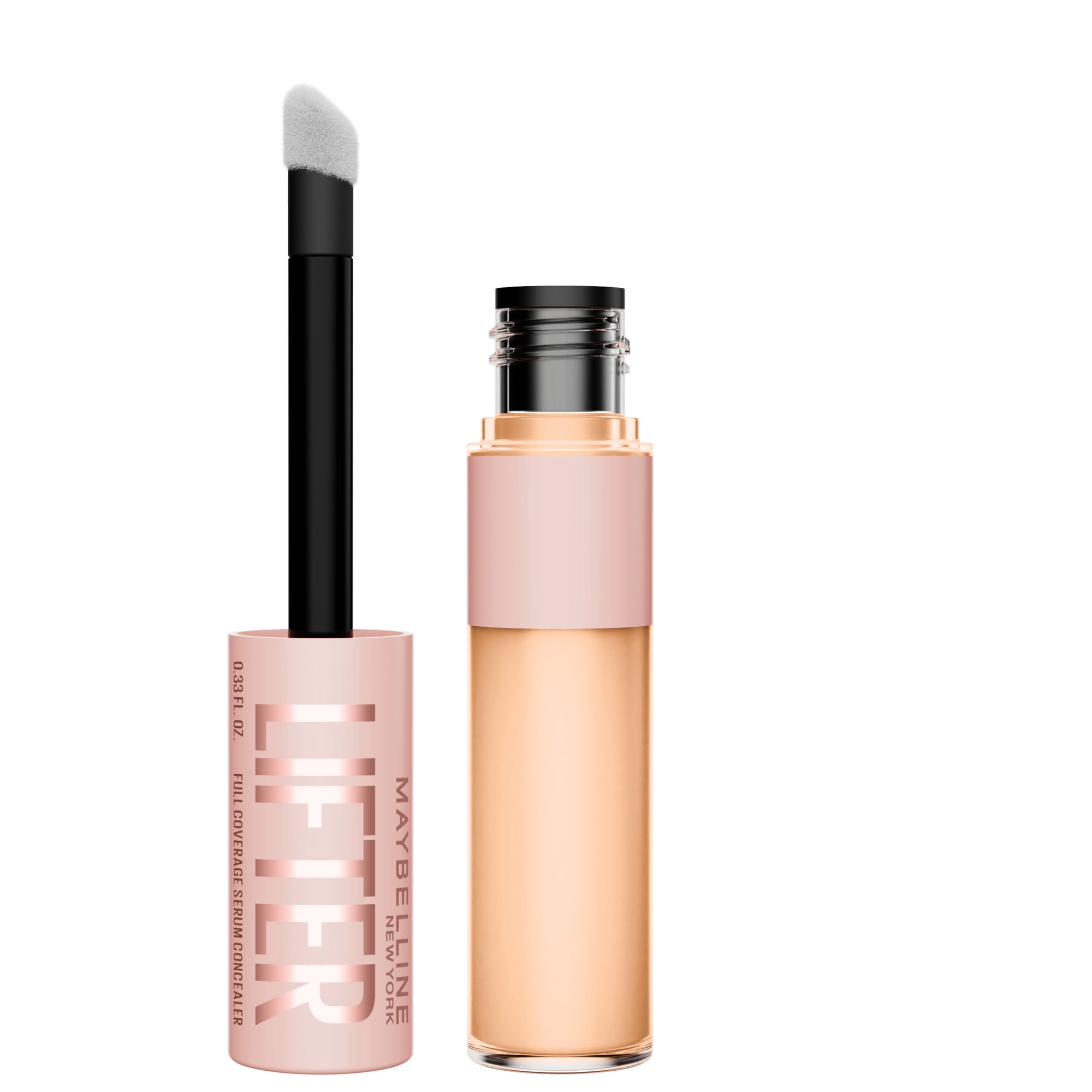 Maybelline New York Lifter Anticernes, Couvrance Totale, Fini Radieux