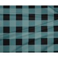 thumbnail image 4 of oneOone Polyester Lycra Fabric Gingham Check Print Sewing Fabric BTY 56 Inch Wide, 4 of 4