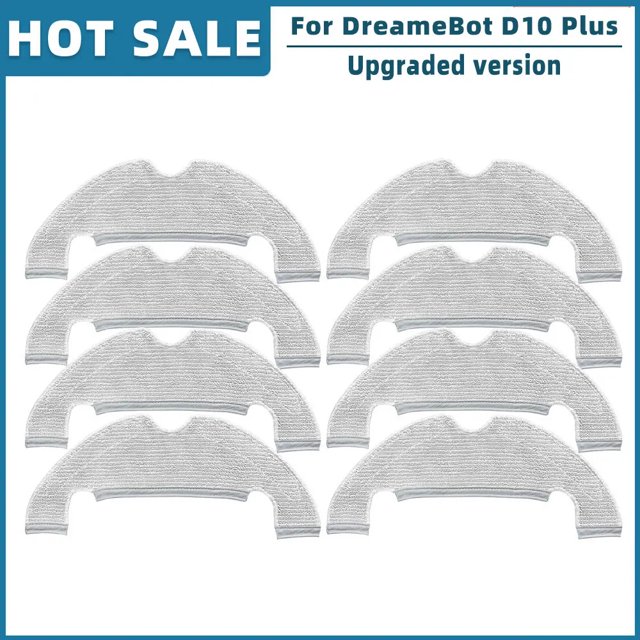 Compatible for Xiaomi Dreame D10 Plus RLS3D Robot Vacuum Cleaner Main Brush Side Brush Hepa Filter Mop Pad Dust Bag Spare Parts