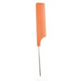 thumbnail image 2 of thinsony Tail Comb Plastic Portable Different Colors New-style Bright Exquisite Appearance Easy Installment Long Service Life Hair Picks Bone Color, 2 of 6