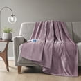 thumbnail image 3 of Beautyrest Heated Plush Throw Lavender 60x70, 3 of 9