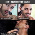 thumbnail image 4 of Mens Electric Razor for Men Electric Shavers for Men Electric Razors for Men Face Shaver for Mens Rechargeable Razors for Shaving Electric Cordless Men's Electric Shaver Waterproof Wet Dry by PRITECH, 4 of 6