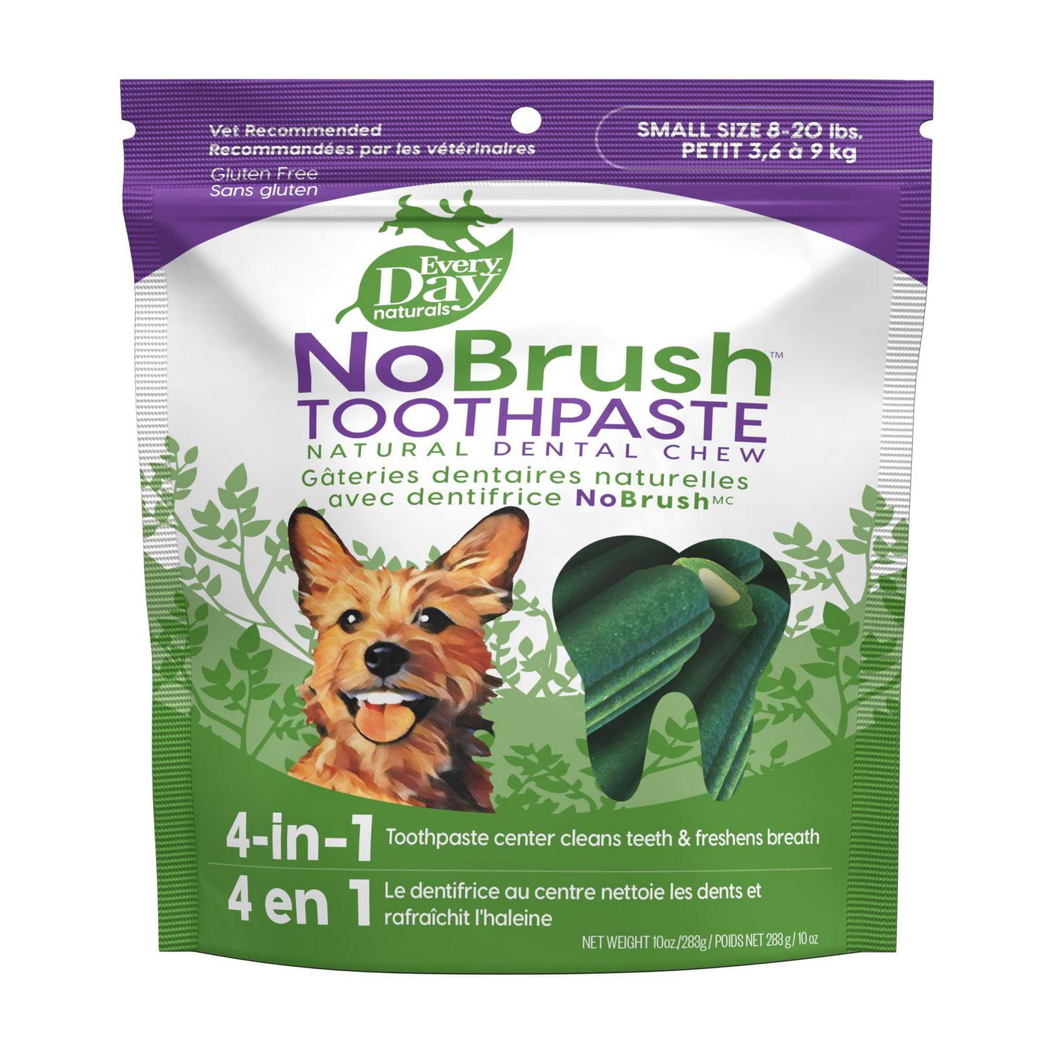 Every Day Naturals NoBrush Toothpaste Natural Dental Chews