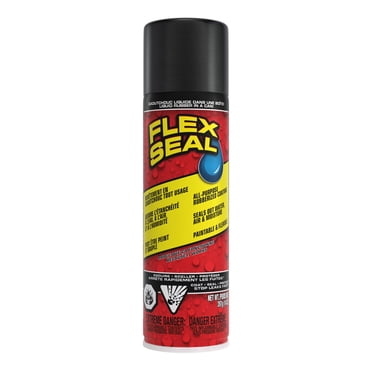 Flex Seal Aerosol Black 14 oz Rubberized Waterproof Sealant