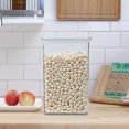 thumbnail image 1 of Rbaofujie Airtight Cereal Storage Container With Lids, Clear 3.4L Airtight Kitchen Food Storage Container for Grain,, Flour, Rice, Nut, Snacks Clearance Items, 1 of 6