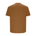 thumbnail image 3 of Besolor T-Shirt d'Été pour Homme à Manches Courtes, Col Rond Classique, T-Shirts Décontractés, Couleur Unie, Hauts Basiques, 3 of 5
