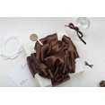 thumbnail image 4 of Joycrosso Brown Ribbon 2 Inch Wide Thick Fabric Ribbon, 50 Yards Double Faced Satin for Gift Wrapping Floral Bouquets Wedding Party Decoration, 4 of 7
