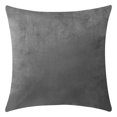 thumbnail image 1 of Coofit Velvet Pillow Cover Simple Fashion Cozy Throw Pillow Case Square Cushion Case, 1 of 10