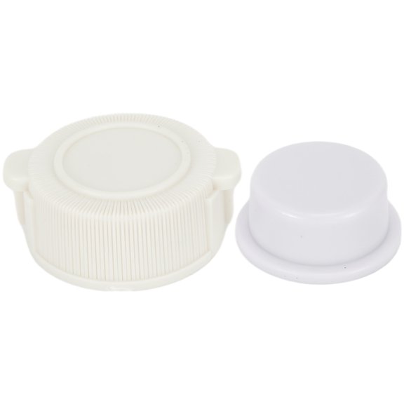 MYG for Above-Ground Pool Replacement Parts Set - Exhaust Valve Cap & Drain Plug With Washer for Pools 42\" and Above - Compatible with for Part No. 10043 & 10044 - White (1 Set)
