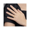 thumbnail image 3 of Ladies Yellow Plated Sterling Silver 4mm Wedding Band Ring, 3 of 4