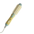 thumbnail image 4 of Ceramic Curling Iron & Round Brush - 2-in-1 Heated Styling Tool for Short Hair, Anti-Scald Mini Curling Wand with Ionic Technology, 110V 25W, 7.48 Inch, 4 of 6