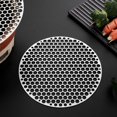 thumbnail image 2 of Bgsha Filet Rond pour Gril en Acier Inoxydable Tapis de BBQ Filets à Vapeur pour Four Grille de Barbecue, 2 of 9