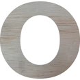 thumbnail image 1 of Wooden Block Letters, Unfinished 10'' Rockwell O, Craft, 1 of 1