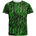 thumbnail image 1 of Halloween Wood Elf Scale Mail Armor Costume All Over Mens T Shirt, 1 of 1