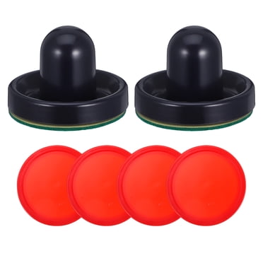 KAKOWELY 8PCS 76MM Air Hockey Pushers Pucks Replacement for Game Tables Goalies Header Kit Air Hockey Equipment Accessories (Dark Blue),2.99"X2.99"X1.61"