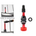 thumbnail image 1 of less Presta ,less Stem Presta Tire , Detachable Bike less Tire Extension Copper Presta 40mm, 1 of 10