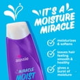 thumbnail image 2 of Aussie Miracle Moist Hair Conditioner for All Hair Types, Moisturizing, Paraben-Free, 360 ml, 2 of 10