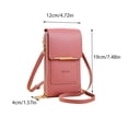 thumbnail image 2 of Leather Bag,Touch Screen Phone Bag, Storage Small Bag, Touch Screen Cell Phone Bag, Organizer Pouch, 2 of 3