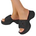 thumbnail image 3 of Kcodviy Pantoufles d'Été pour Femmes Pantoufles Ourson pour la Maison Chaussures pour Femmes Intérieur Extérieur Chaussures Pantoufles pour Femmes Bottillons Sandales pour Dames Pantoufles Mignonnes, 3 of 5