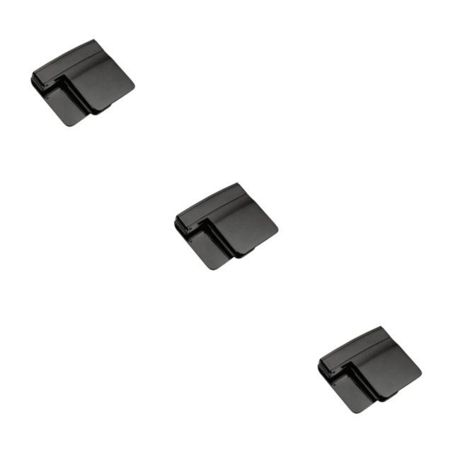 Thinsony Belt Clip Adjustable Buckle Clip Convenient And Easy To Suitable For Everyone Comfortable Zinc Alloy Adjustment Buckle black 3Set