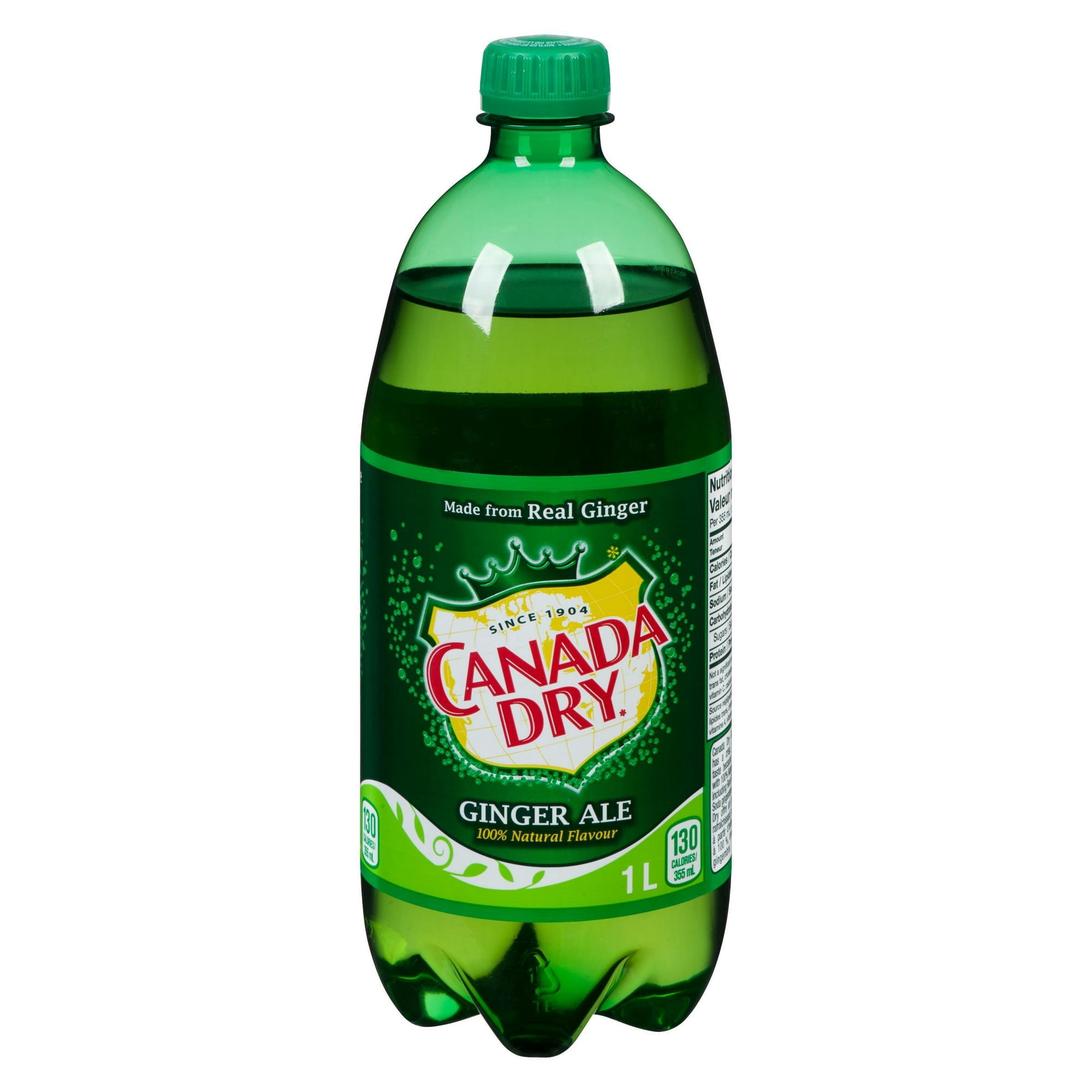 Canada Dry® Ginger Ale 1L Bottle - Walmart.ca